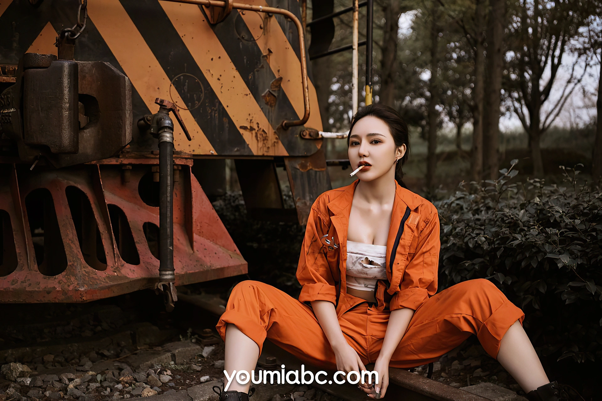 YouMi尤蜜 - 2021.08.08 火热的维修作业 文静儿 3